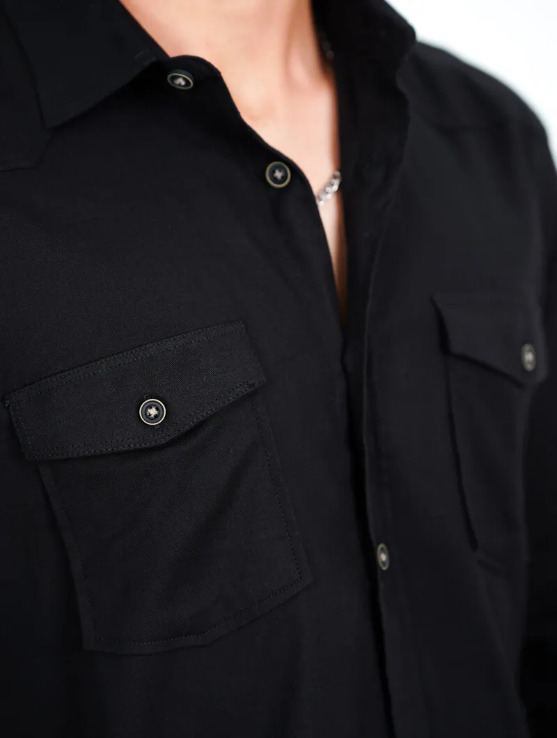 Chemise regular unie